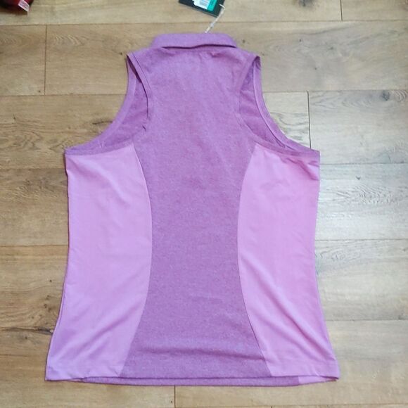 Nike Golf Dri fit Tour Performance Sleeveless Collared Tank Top XL NWT - Picture 7 of 7